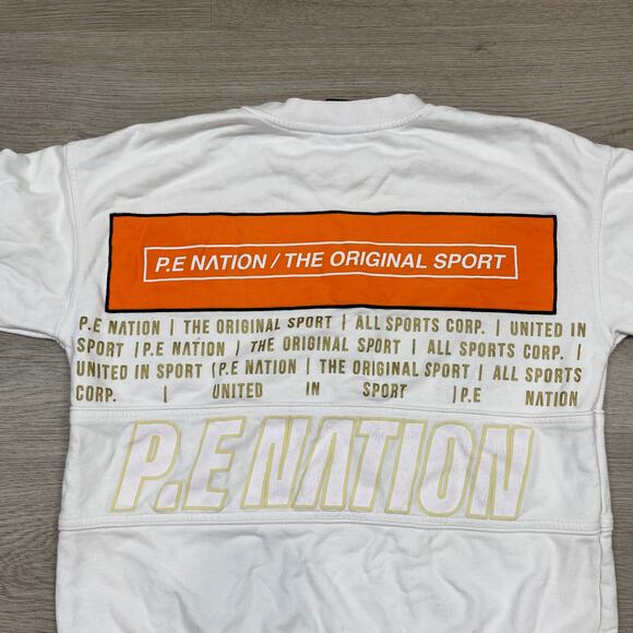 PE Nation Dimension Graphic Logo Sweatshirt Women's S Streetwear - Picture 4 of 11